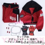 画像2: プロジェクトセカイ　プロセカ　Proof the REDガチャ　垣間見えた牙　白石杏 　Leave a mark　コスプレ衣装　送料無料 (2)