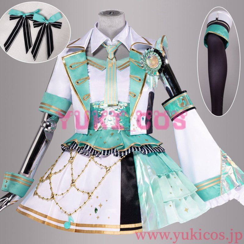 画像1: プロジェクトセカイ　プロセカ　初音ミク　五周年感謝祭　コスプレ衣装　送料無料　新バージョン (1)