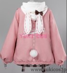 画像4: プロジェクトセカイ　プロセカ　おさんぽうさちゃんコーデ　お出かけ服　コスプレ衣装　送料無料 　 (4)