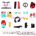 画像2: Vtuber　Hololive EN　Hakos Baelz　ハコス・ベールズ　コスプレ衣装　送料無料 (2)