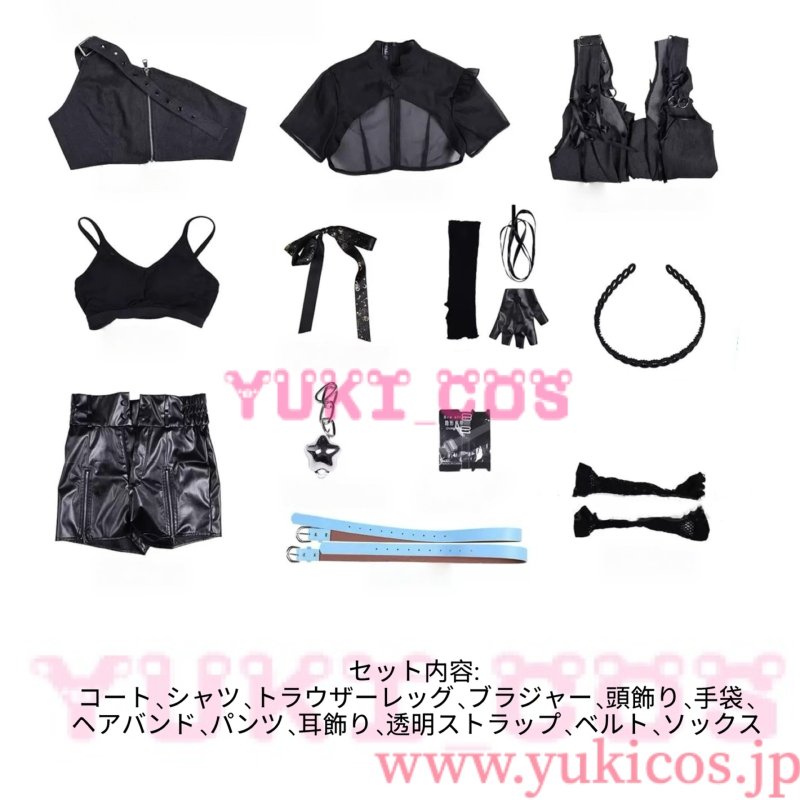 画像2: Vtuber　ホロライブ　星街すいせい　Chatter Chatter MV衣装　コスプレ衣装　送料無料 (2)