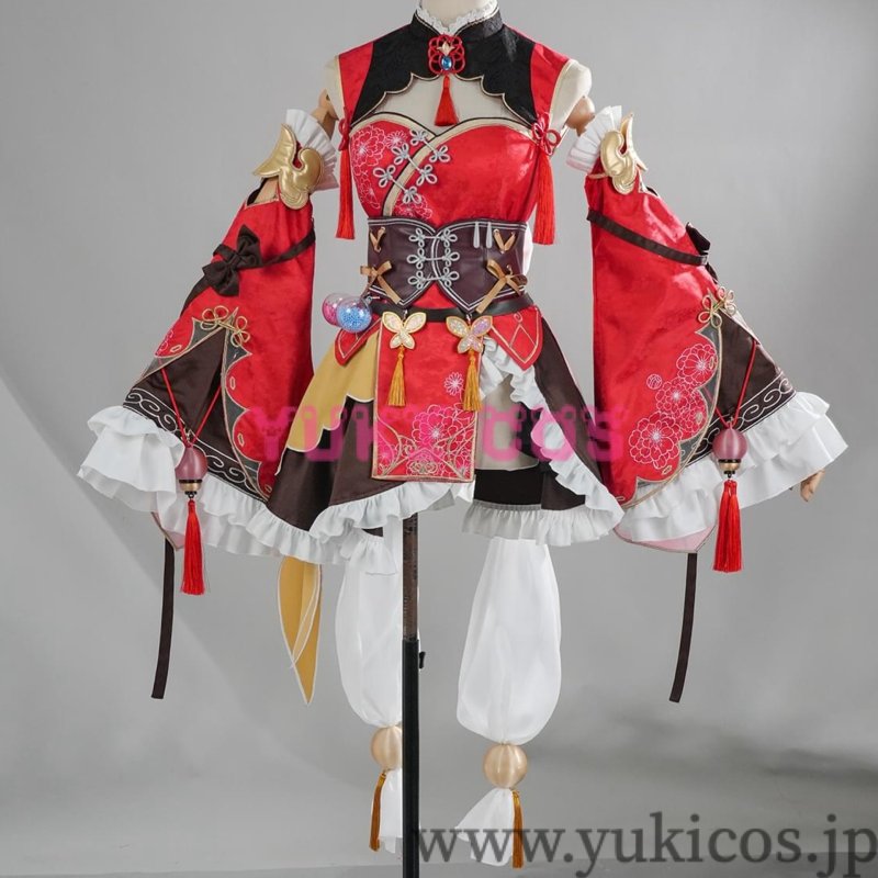 画像1: Vtuber　ホロライブEN　Hakui Koyori　博衣こより　東洋風ファンタジー衣装　コスプレ衣装　送料無料 (1)