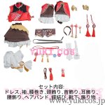 画像2: Vtuber　ホロライブEN　Hakui Koyori　博衣こより　東洋風ファンタジー衣装　コスプレ衣装　送料無料 (2)