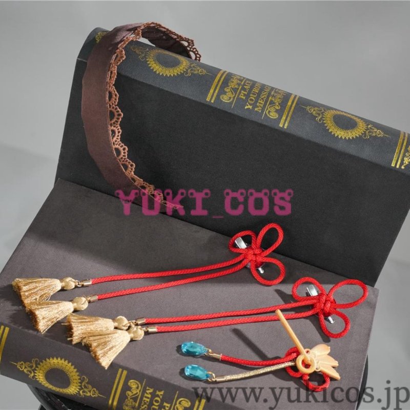 画像16: Vtuber　ホロライブEN　Hakui Koyori　博衣こより　東洋風ファンタジー衣装　コスプレ衣装　送料無料 (16)