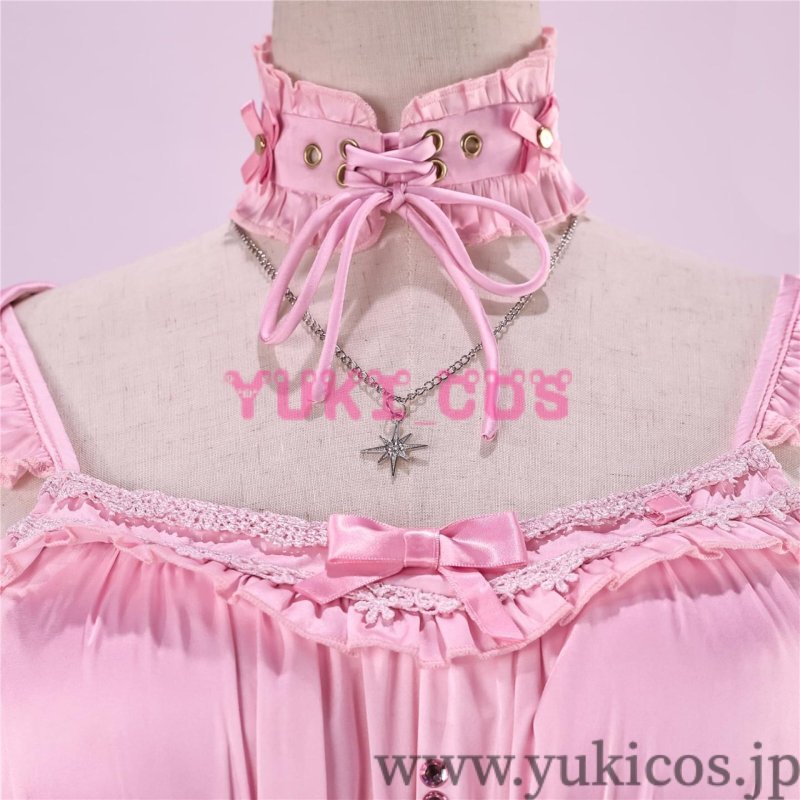 画像5: Vtuber　ホロライブEN　Shiori Novella　シオリ・ノヴェラ　Nighty Nightwear Outfit　コスプレ衣装　送料無料 (5)