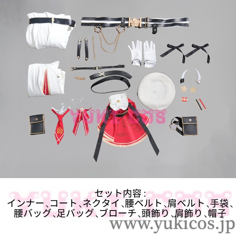 画像2: Vtuber　ホロライブ　Nakiri Ayame　百鬼あやめ　新衣装　軍服　コスプレ衣装　送料無料 (2)