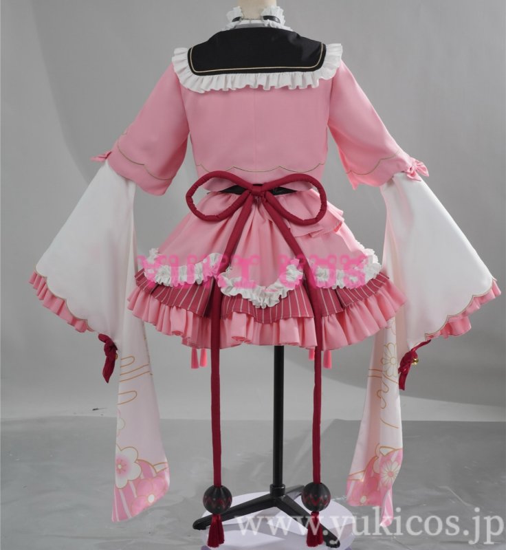 画像3: Vtuber　ホロライブ　Nakiri Ayame　百鬼あやめ　和風メイド衣装　コスプレ衣装　送料無料 (3)