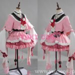 画像4: Vtuber　ホロライブ　Nakiri Ayame　百鬼あやめ　和風メイド衣装　コスプレ衣装　送料無料 (4)