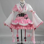画像5: Vtuber　ホロライブ　Nakiri Ayame　百鬼あやめ　和風メイド衣装　コスプレ衣装　送料無料 (5)