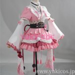 画像6: Vtuber　ホロライブ　Nakiri Ayame　百鬼あやめ　和風メイド衣装　コスプレ衣装　送料無料 (6)