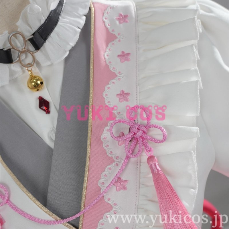 画像14: Vtuber　ホロライブ　Nakiri Ayame　百鬼あやめ　和風メイド衣装　コスプレ衣装　送料無料 (14)