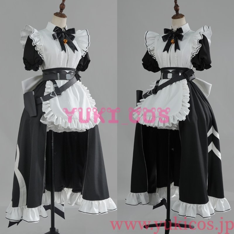 画像3: VTuber　ホロライブEN　ラオーラ・パンテーラ　Raora Panthera　Cafe Maid Dress　コスプレ衣装　送料無料 (3)