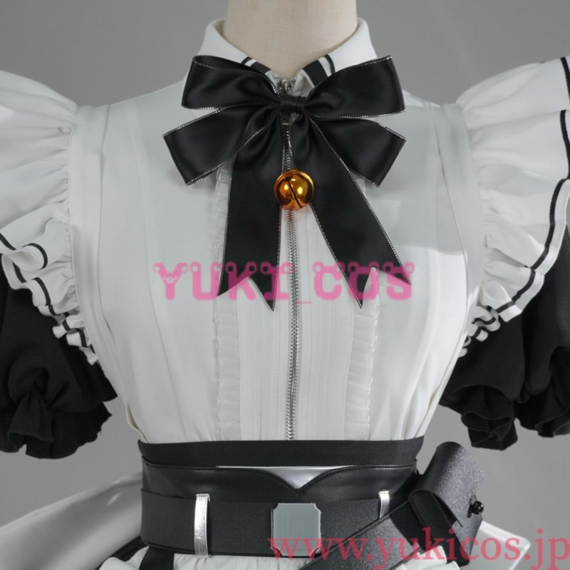 画像4: VTuber　ホロライブEN　ラオーラ・パンテーラ　Raora Panthera　Cafe Maid Dress　コスプレ衣装　送料無料 (4)