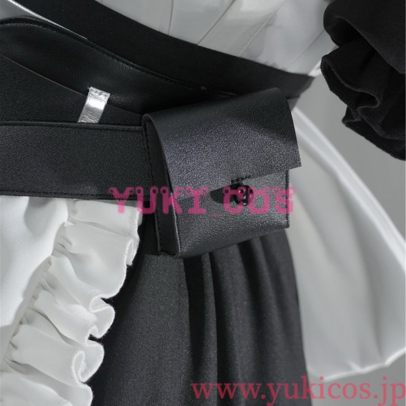 画像7: VTuber　ホロライブEN　ラオーラ・パンテーラ　Raora Panthera　Cafe Maid Dress　コスプレ衣装　送料無料 (7)