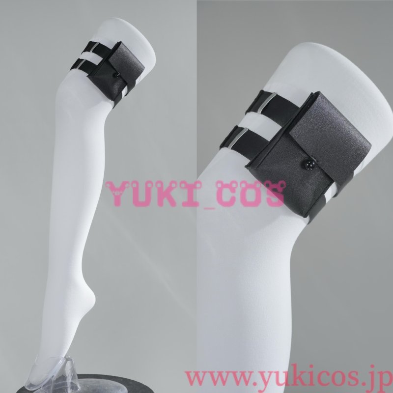 画像13: VTuber　ホロライブEN　ラオーラ・パンテーラ　Raora Panthera　Cafe Maid Dress　コスプレ衣装　送料無料 (13)