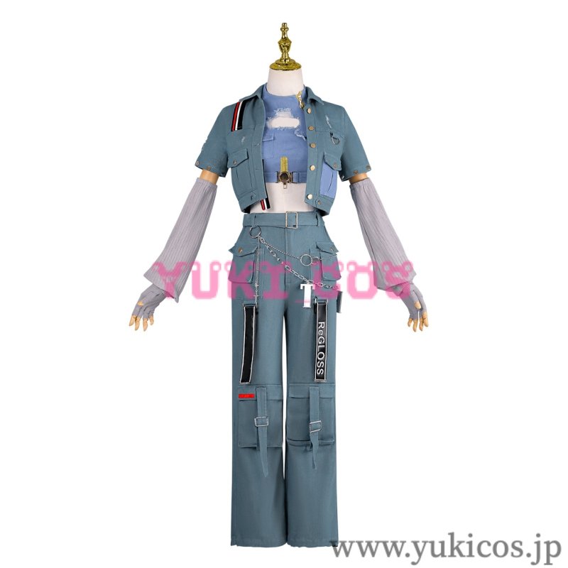 画像1: VTuber　ホロライブ　ReGLOSS first live　Flashpoint　轟はじめ　コスプレ衣装　送料無料 (1)