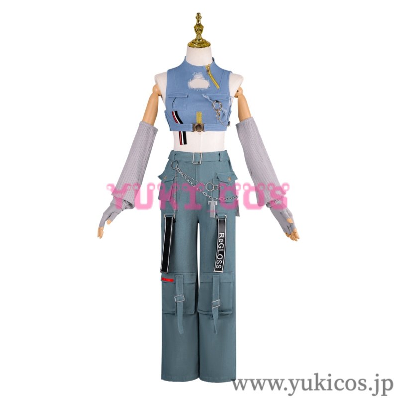 画像5: VTuber　ホロライブ　ReGLOSS first live　Flashpoint　轟はじめ　コスプレ衣装　送料無料 (5)