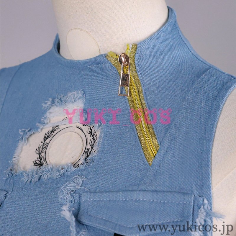 画像9: VTuber　ホロライブ　ReGLOSS first live　Flashpoint　轟はじめ　コスプレ衣装　送料無料 (9)