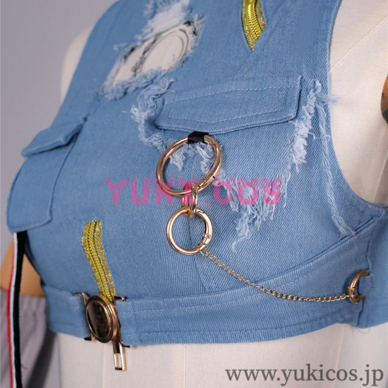 画像10: VTuber　ホロライブ　ReGLOSS first live　Flashpoint　轟はじめ　コスプレ衣装　送料無料 (10)