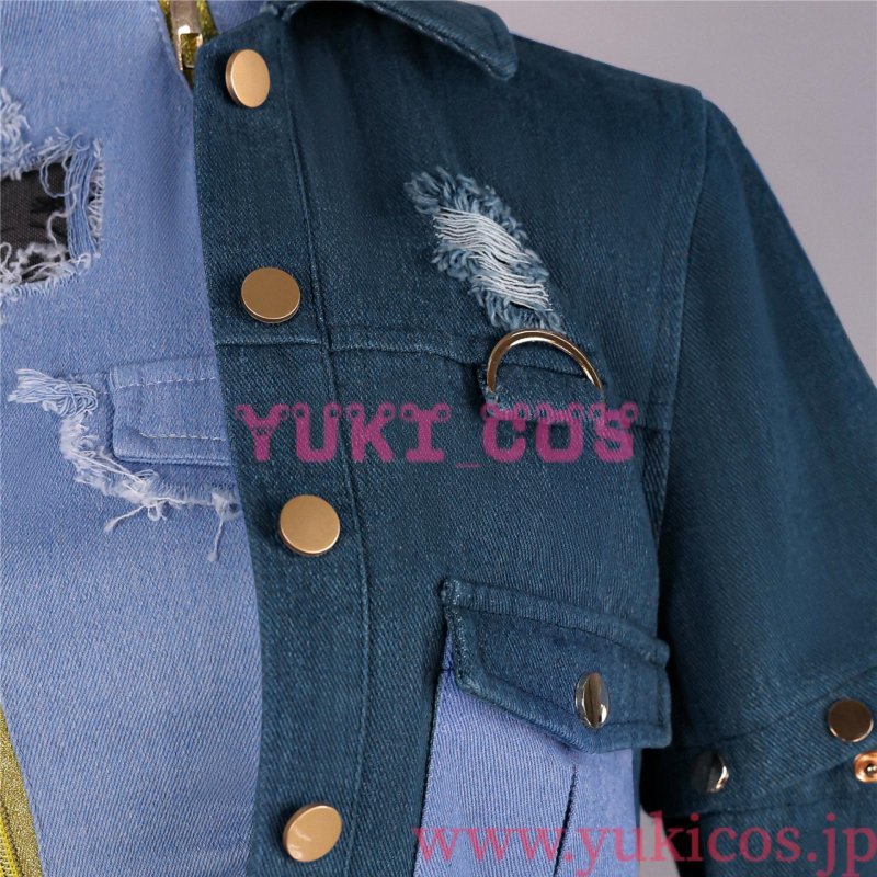 画像4: VTuber　ホロライブ　ReGLOSS first live　Flashpoint　儒烏風亭らでん　コスプレ衣装　送料無料 (4)