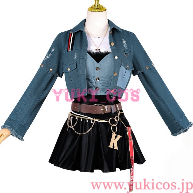 画像1: VTuber　ホロライブ　ReGLOSS first live　Flashpoint　音乃瀬奏　コスプレ衣装　送料無料 (1)