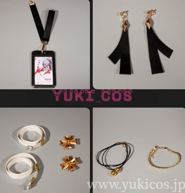 画像10: Wuthering Waves　鳴潮　メイチョウ　緋雪　ヒユキ　コスプレ衣装　送料無料 (10)