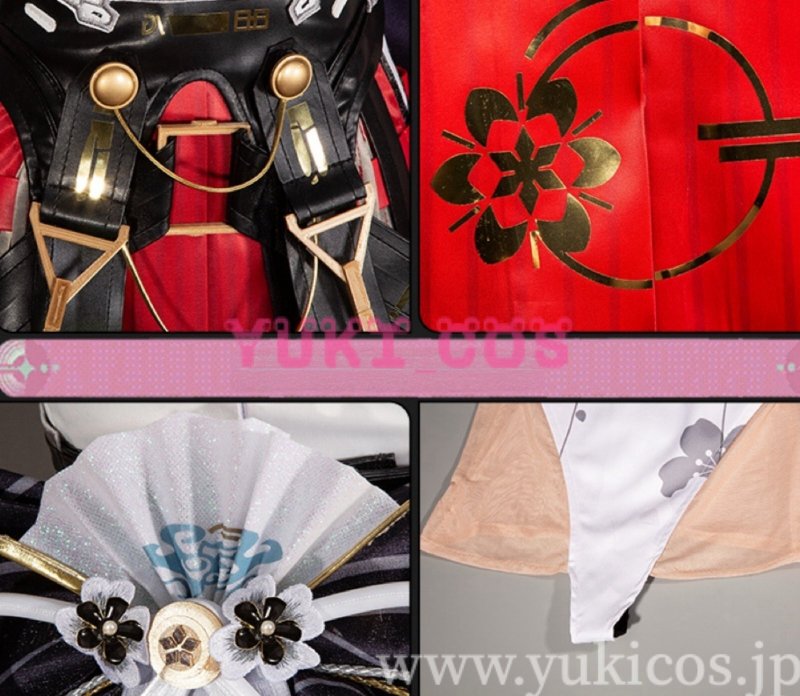 画像13: Wuthering Waves　鳴潮　メイチョウ　緋雪　ヒユキ　コスプレ衣装　送料無料 (13)