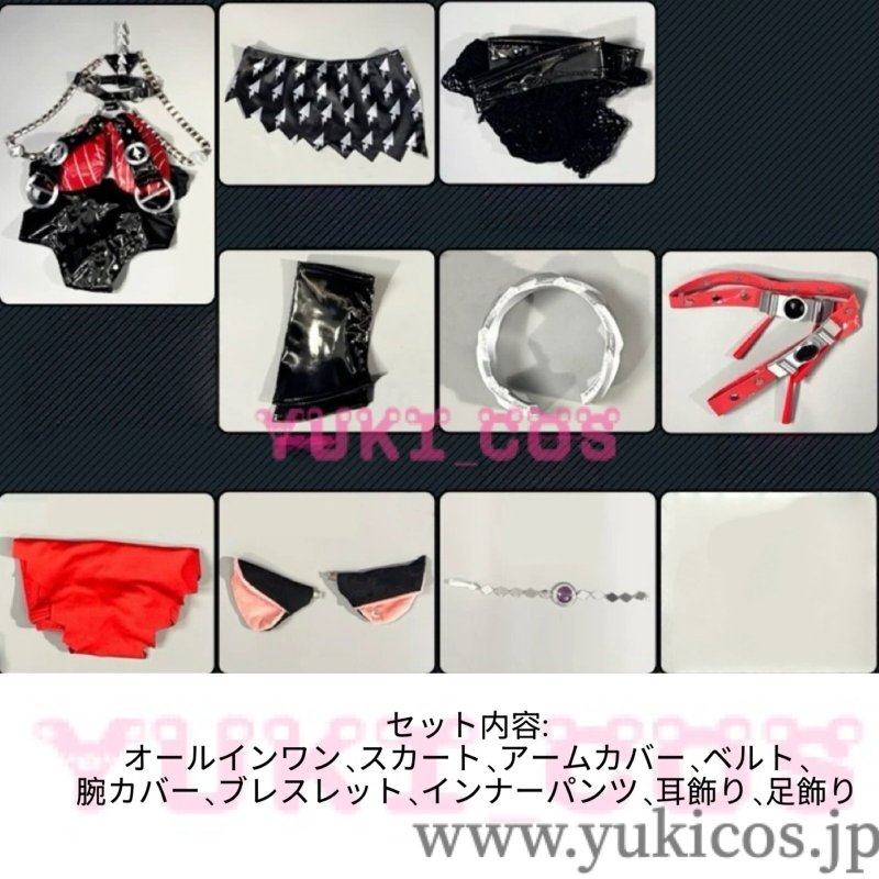 画像2: ゼンレスゾーンゼロ　ゼンゾロ　ZZZ　ジェーン・ドゥ　JaneDoe　ジェーン　Nocturne of Light　コスプレ衣装　送料無料 (2)