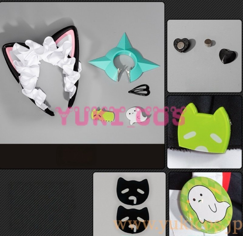 画像14: ゼンレスゾーンゼロ　ゼンゼロ　ZZZ　千夏 　Sunna　Afternoon Tea Break　猫耳メイド服　コスプレ衣装　送料無料 (14)