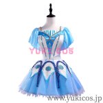 画像1: ラブライブ!サンシャイン!! 　WATER BLUE NEW WORLD 　黒澤ルビィ　コスプレ衣装　送料無料 (1)