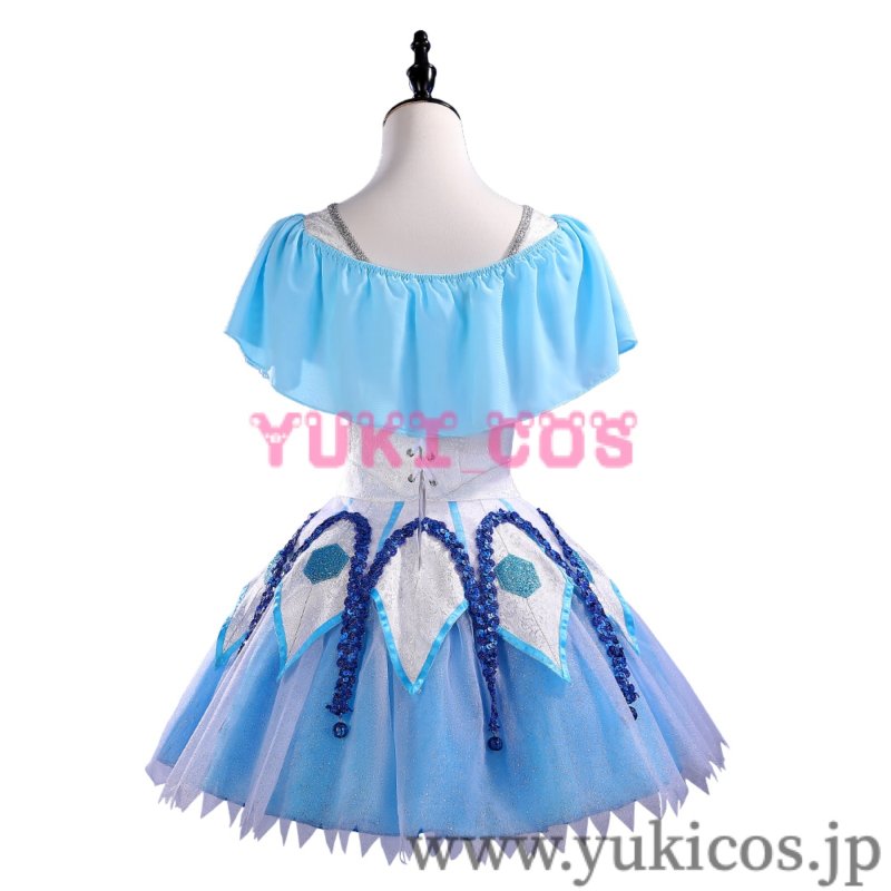 画像3: ラブライブ!サンシャイン!! 　WATER BLUE NEW WORLD 　黒澤ルビィ　コスプレ衣装　送料無料 (3)