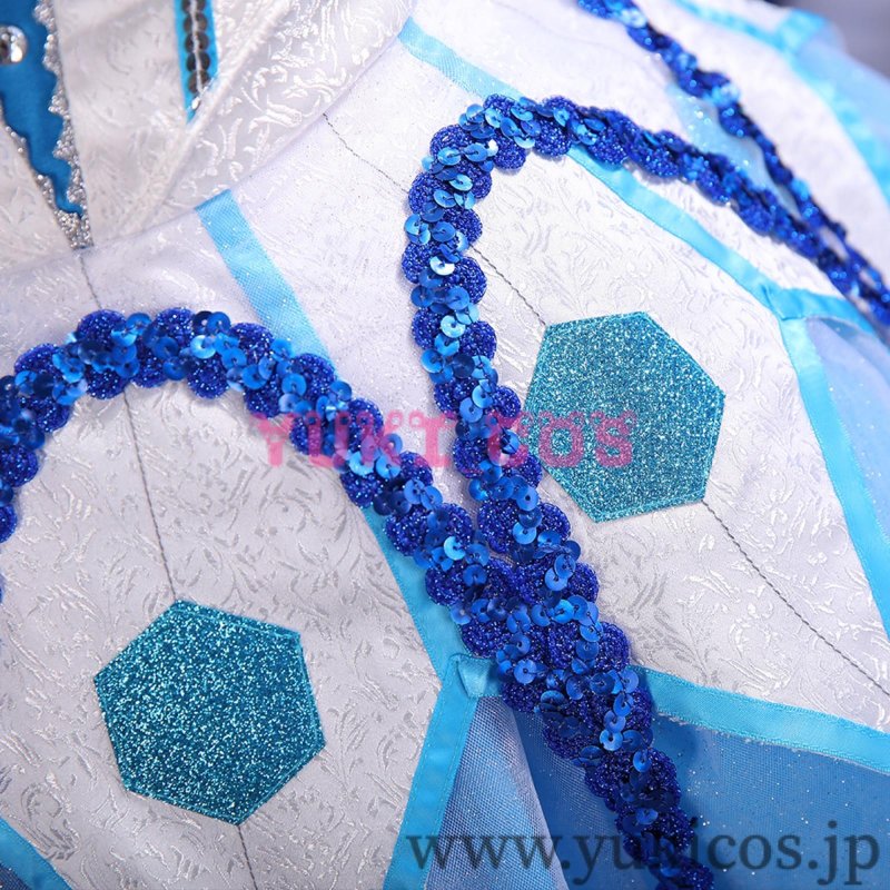 画像6: ラブライブ!サンシャイン!! 　WATER BLUE NEW WORLD 　黒澤ルビィ　コスプレ衣装　送料無料 (6)