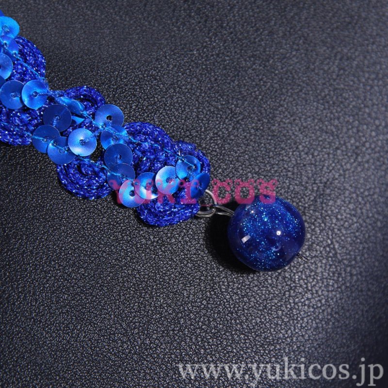 画像8: ラブライブ!サンシャイン!! 　WATER BLUE NEW WORLD 　黒澤ルビィ　コスプレ衣装　送料無料 (8)