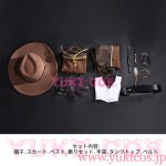 画像2: ファイナルファンタジーVII　FF7　Tifa　ティファ 　Cowboy　コスプレ衣装　送料無料 (2)
