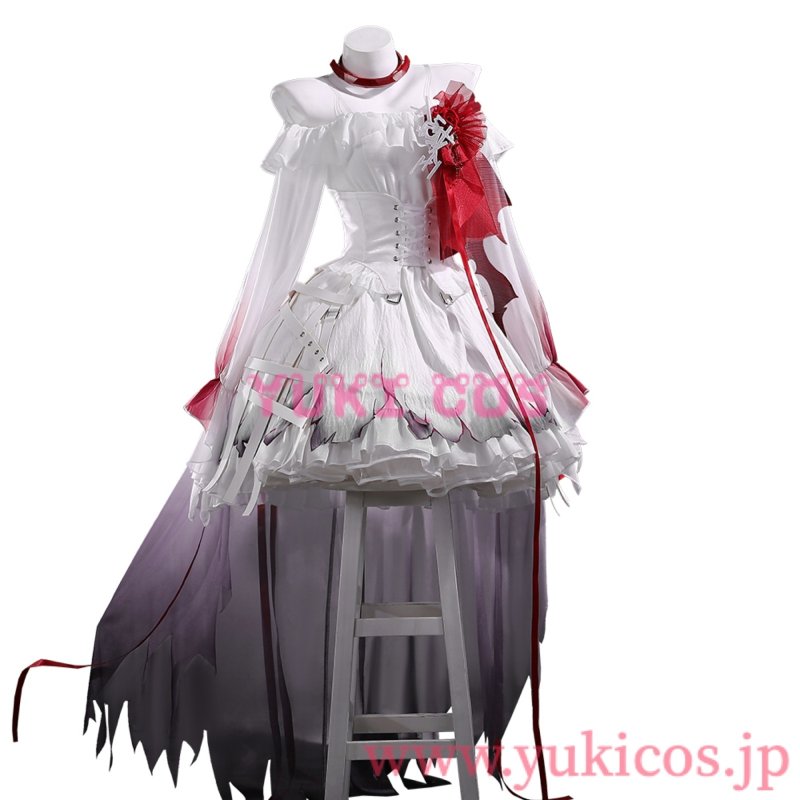画像1: アークナイツ　明日方舟　Arknights×Harper's BAZAAR　無界輯録コラボ　Amiya　アーミヤ　コスプレ衣装　送料無料 (1)