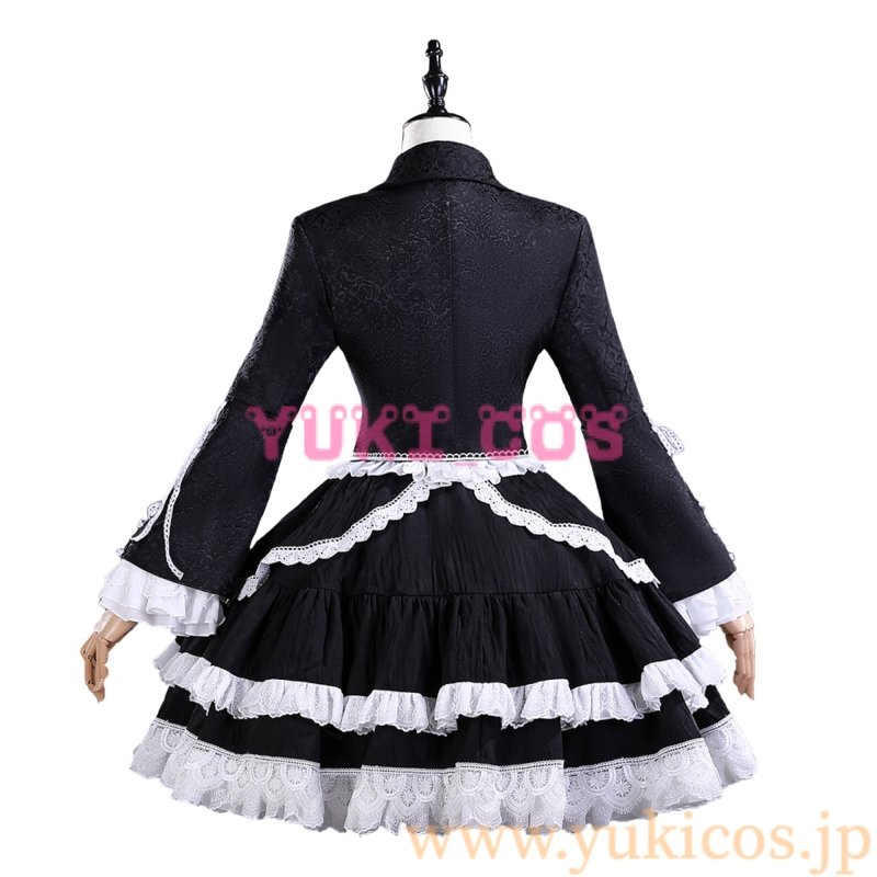 画像3: ダンガンロンパ 希望の学園と絶望の高校生　Celestia Ludenberck　セレスティア・ルーデンベルク　コスプレ衣装　送料無料 (3)