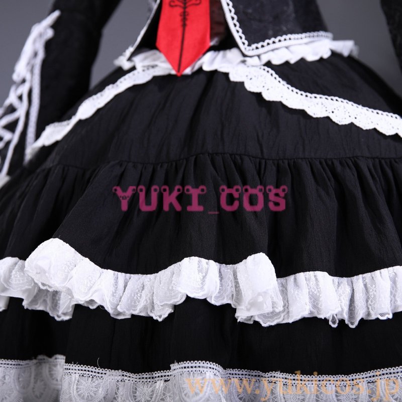 画像6: ダンガンロンパ 希望の学園と絶望の高校生　Celestia Ludenberck　セレスティア・ルーデンベルク　コスプレ衣装　送料無料 (6)