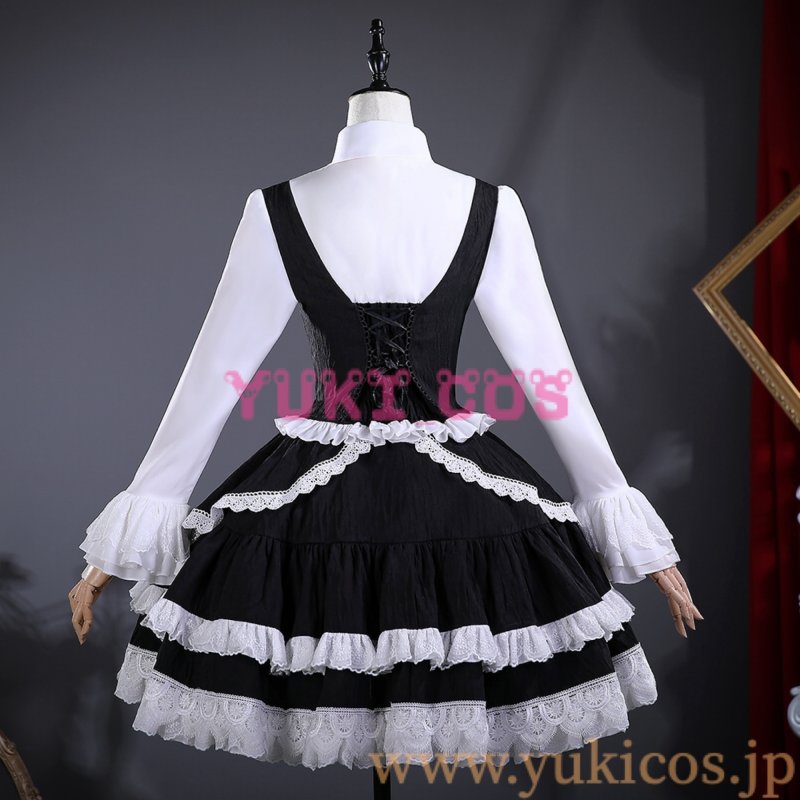 画像12: ダンガンロンパ 希望の学園と絶望の高校生　Celestia Ludenberck　セレスティア・ルーデンベルク　コスプレ衣装　送料無料 (12)