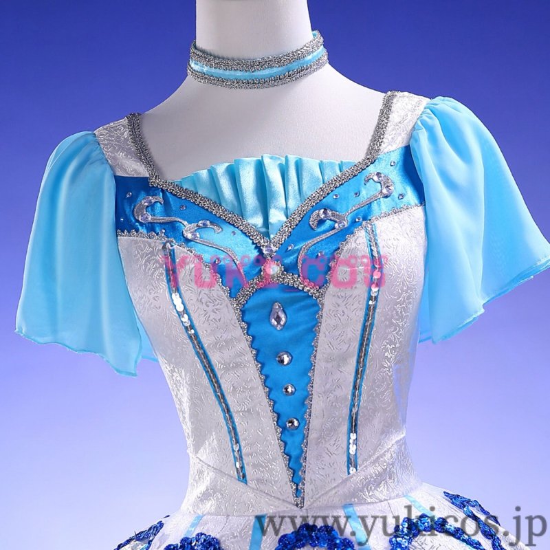 画像4: ラブライブ!サンシャイン!! 　WATER BLUE NEW WORLD 　高海千歌　コスプレ衣装　送料無料 (4)