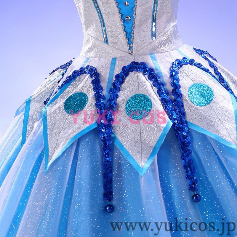 画像6: ラブライブ!サンシャイン!! 　WATER BLUE NEW WORLD 　高海千歌　コスプレ衣装　送料無料 (6)