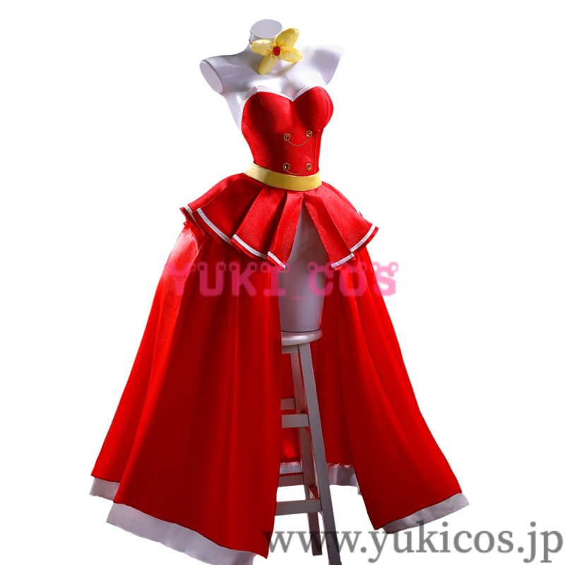 画像1: Hazbin Hotel　ハズビン・ホテル　ハズビンホテル　Charlie Morningstar　チャーリー・モーニングスター　コスプレ衣装　送料無料 (1)