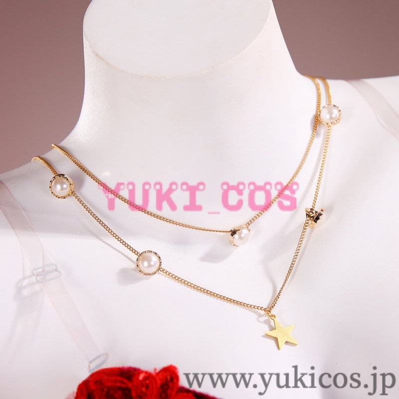 画像4: ファイナルファンタジーVII　Final Fantasy VII　FF7　Aerith　エアリス　コスプレ衣装　送料無料 (4)