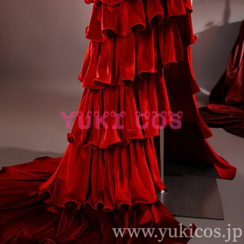 画像6: ファイナルファンタジーVII　Final Fantasy VII　FF7　Aerith　エアリス　コスプレ衣装　送料無料 (6)