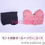 画像2: 鬼滅の刃　竈門禰豆子　かまどねずこ　水着　コスプレ衣装　送料無料 (2)