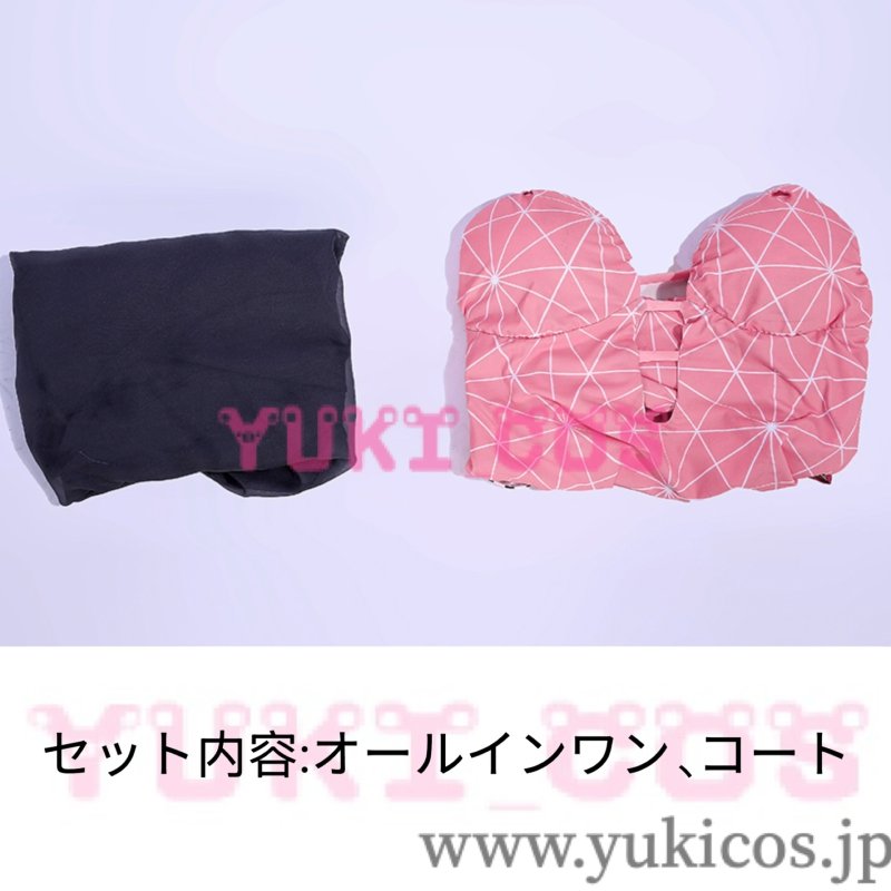 画像2: 鬼滅の刃　竈門禰豆子　かまどねずこ　水着　コスプレ衣装　送料無料 (2)