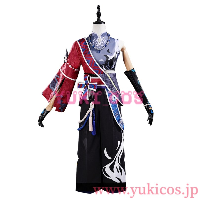 画像1: プロジェクトセカイ　プロセカ　まほろば流離う鬼ガチャ　読み聞かせは前途多難　青柳冬弥　漂泊する鬼人の衣　コスプレ衣装　送料無料 (1)