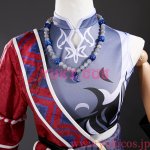 画像4: プロジェクトセカイ　プロセカ　まほろば流離う鬼ガチャ　読み聞かせは前途多難　青柳冬弥　漂泊する鬼人の衣　コスプレ衣装　送料無料 (4)