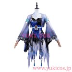 画像1: Wuthering Waves　メイチョウ　鳴潮　ヤンヤンゲンレイ　蒼き羽根 万物を鎮め　コスプレ衣装　送料無料 (1)