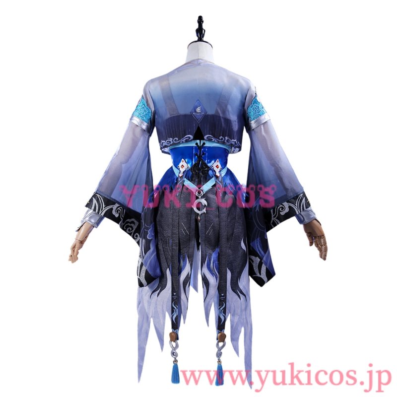 画像3: Wuthering Waves　メイチョウ　鳴潮　ヤンヤンゲンレイ　蒼き羽根 万物を鎮め　コスプレ衣装　送料無料 (3)
