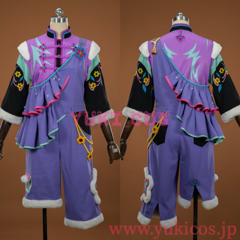 画像1: あんさんぶるスターズ！！　あんスタMusic　2wink　来来☆2winkイリュージョン　葵ひなた　葵ゆうた　コスプレ衣装　送料無料 (1)